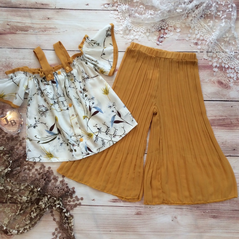 Boutique Girls Retro 2pc Outfit - Picture 1 of 4